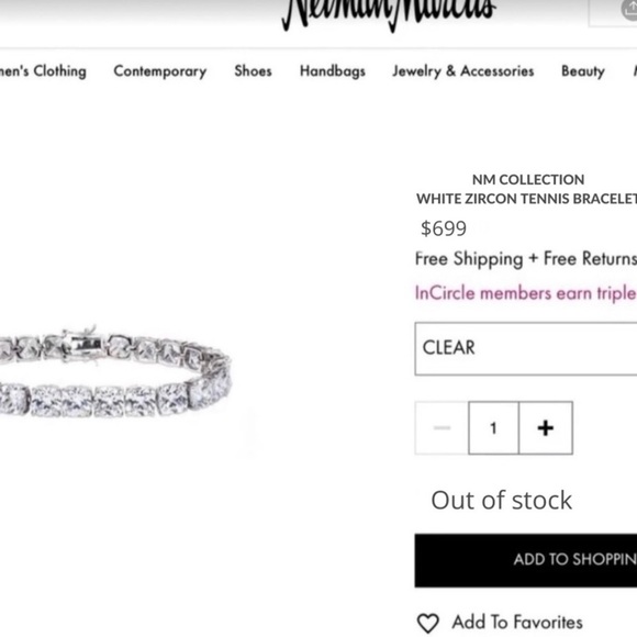 18k 30ct Tennis Bracelet - Picture 13 of 14